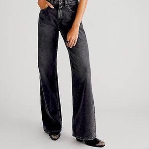 Free People Black Jeans